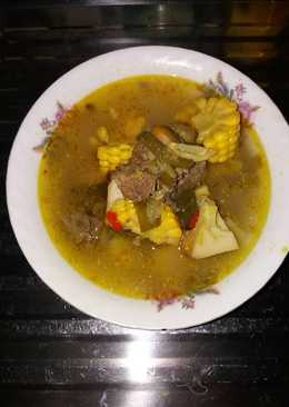 Sayur Goreng Asem Iga sapi