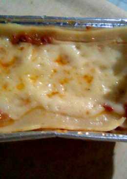 Lasagna homemade simple