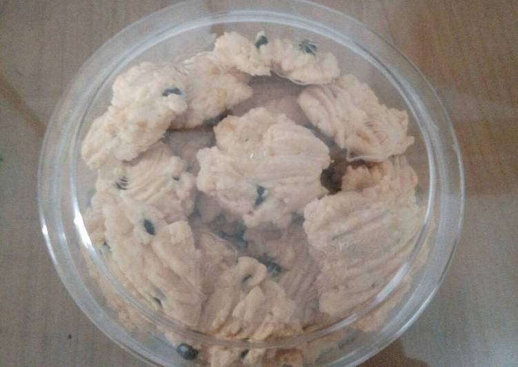 Resep Cookies outmeal corn flake coco chip Kiriman dari Mariny pjtn