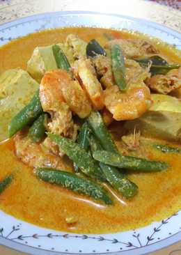 Gulai udang pedas
