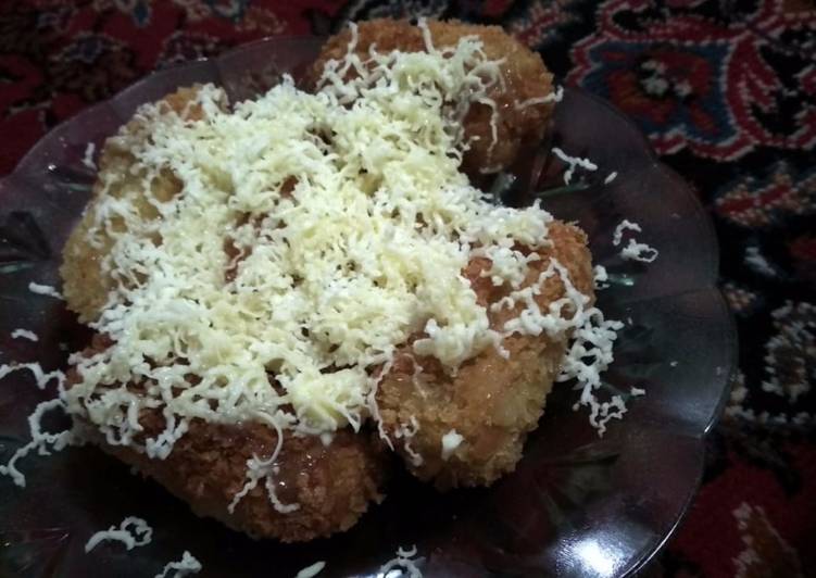 bahan dan cara membuat Nugget cau krispi lumer simple enak kriuk kriuk