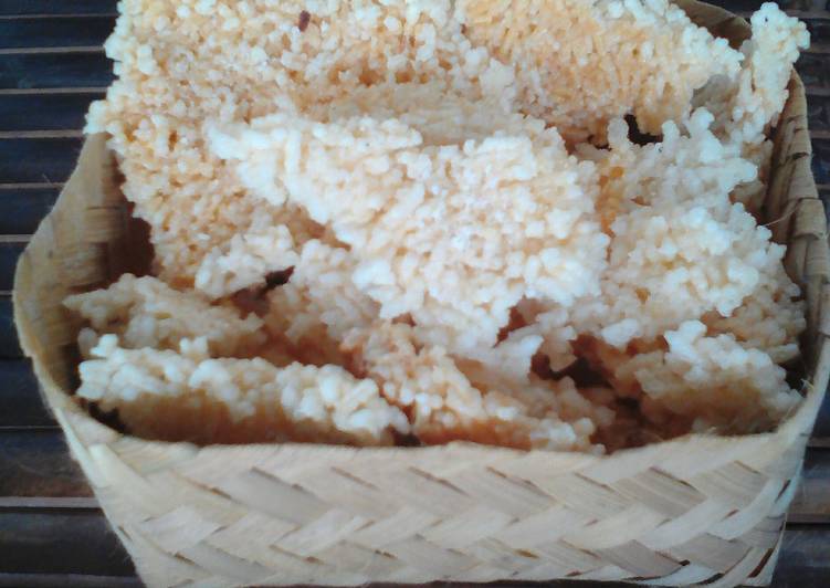 Resep Intep (kerak nasi) goreng tradisional oleh Mawar 