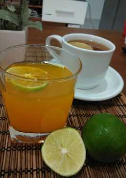 Wedang jeruk herbal