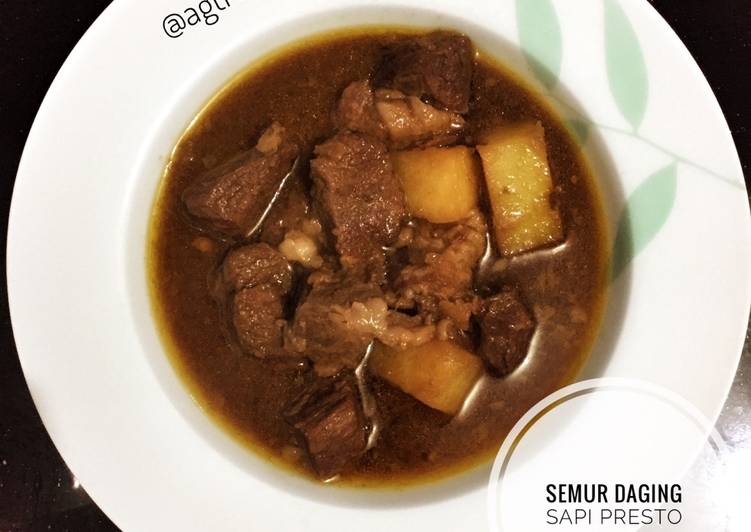  Resep Semur Daging Sapi Presto  oleh Irma Agtrisari Cookpad