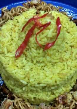Nasi Kuning Rice Cooker Simple