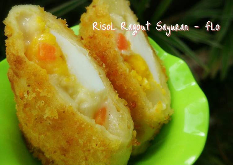 resep RISOL Ragout Sayuran ??& ??Keju Quickmelt Homemade - FLo