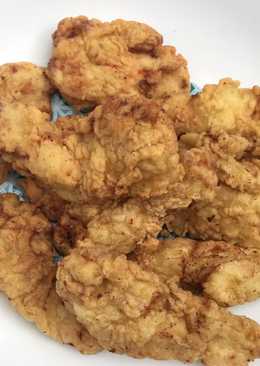 Chicken finger ala KFC (nugget ayam pok pok)