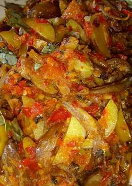 Jengkol ikan teri sabal rica