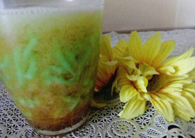 Resep Es Cendol Nutrijel