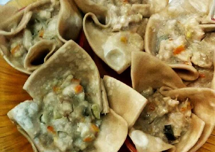 gambar untuk resep Siomay ayam jamur