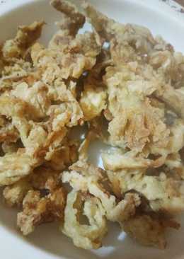 Jamur crispy camilan balita