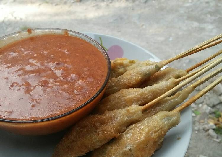 Sempol Ayam Saus Kacang recipe main photo