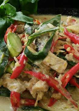 Sayur tempe lombok ijo
