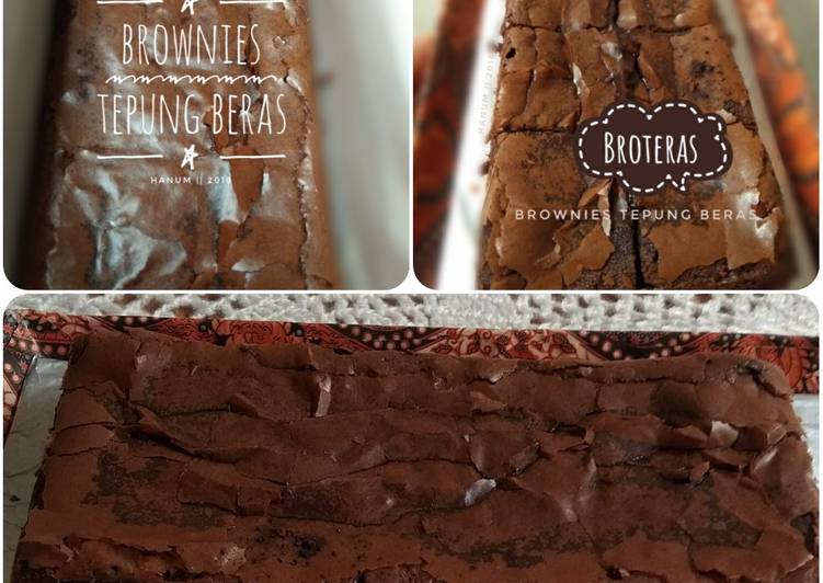 gambar untuk resep Broteras (Brownies Tepung Beras[lagi])  #SeninSemangat_cookpad