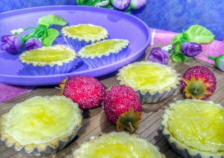 gambar untuk cara membuat Hokkaido Baked Cheese Tart