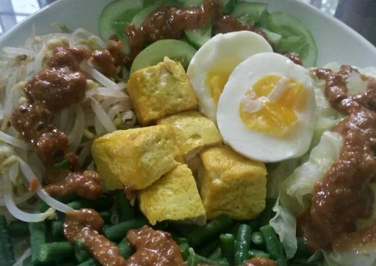 resep Gado-gado siram karangsari