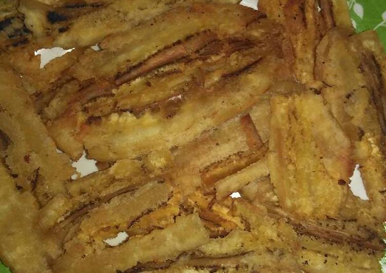 resep masakan Pisang Gepuk atau Sanggara Peppe