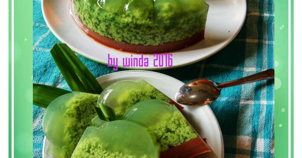  Resep  Puding  lumut  alamanda nan lembut oleh Dapur Neng 