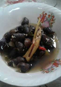 Pindang siput (masakan daerah Curup-Bengkulu)