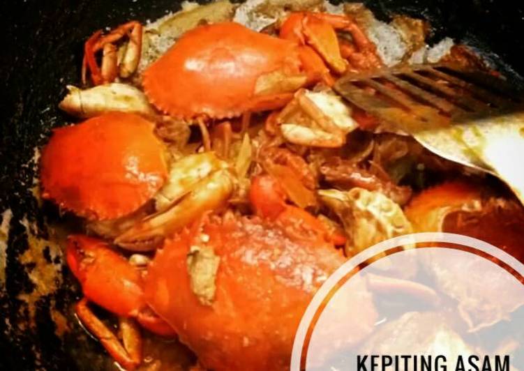 gambar untuk cara membuat Kepiting asam manis simple