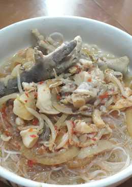 Bihun kuah komplit