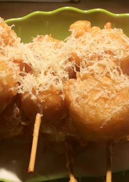 Sate Tape Goreng Keju