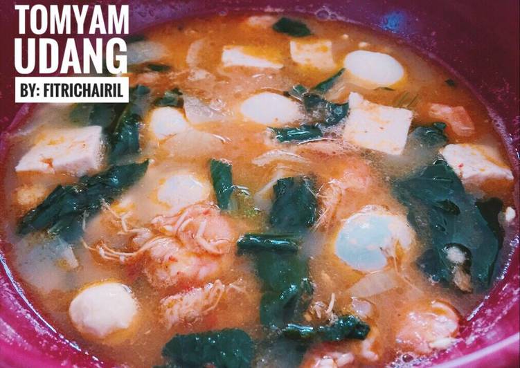 gambar untuk cara membuat Tom Yam Udang