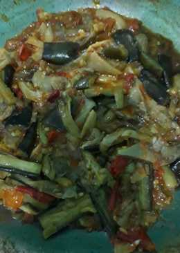 Terong jamur balado