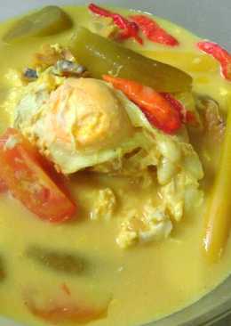 Ikan Asin Tenggiri Telur Bebek Santan (Talang Batanak)