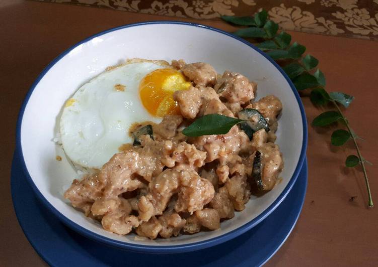 Resep Creamy Salted Egg Chicken ayam telur asin 