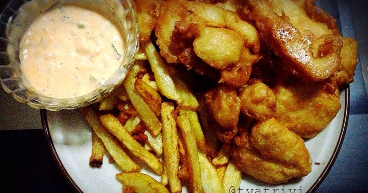 2 resep fish and chips -ala rumahan- enak dan sederhana 