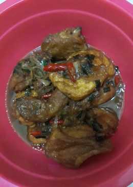 Ayam Tahu Kecap cabe merah