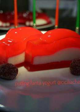 Puding fanta yogurt