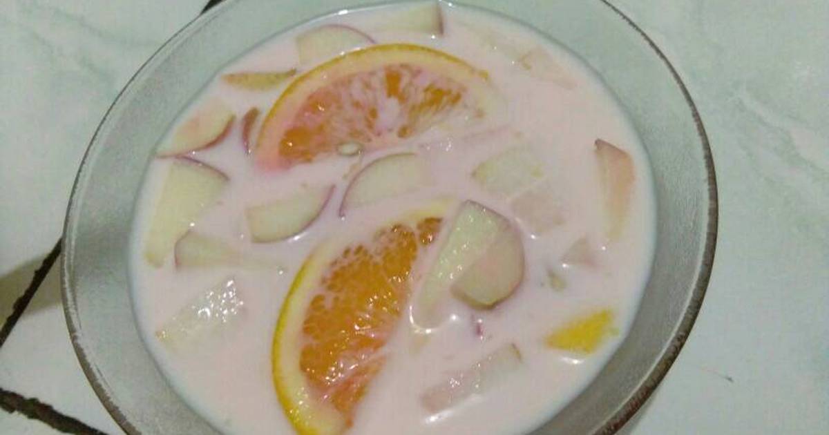 278 resep es  buah susu  enak dan sederhana Cookpad