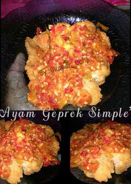 Ayam Geprek Simple
