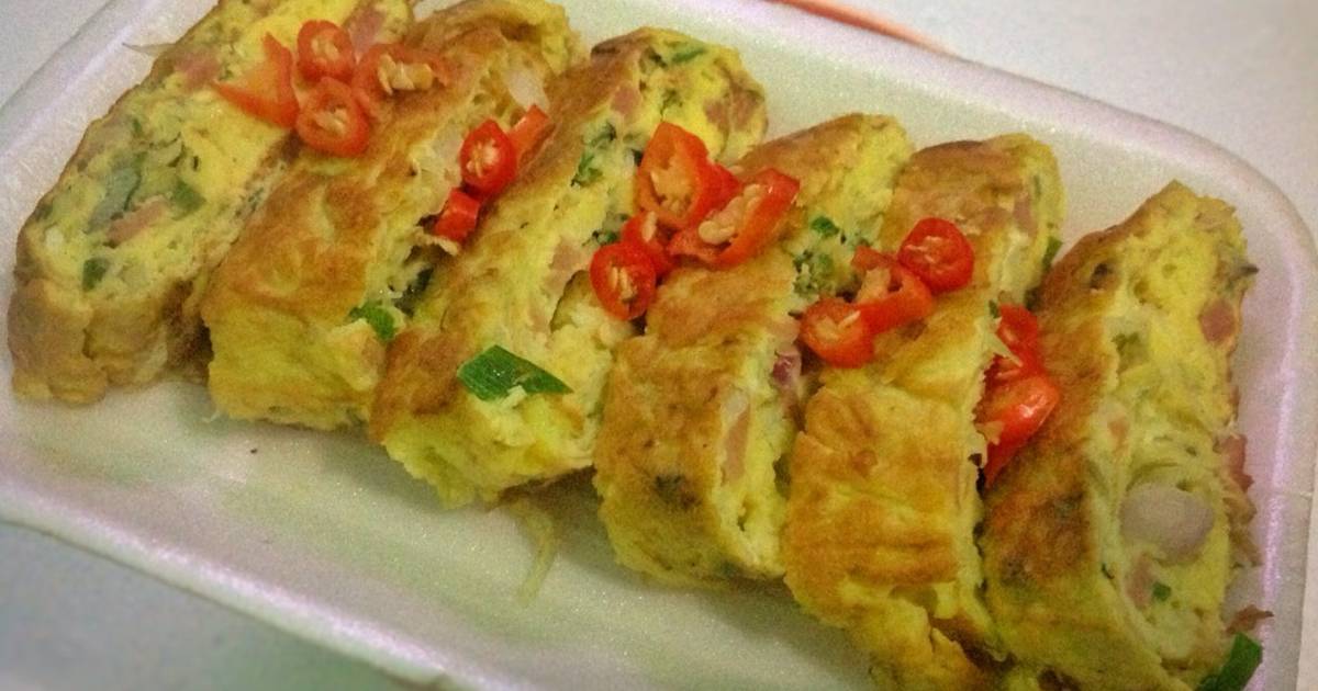 Resep Omelet Gulung oleh irma mardhianna - Cookpad