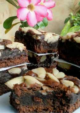Brownies Panggang Kenari
