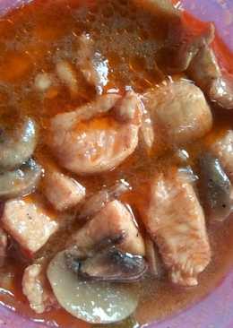 Ayam Jamur Lada Hitam