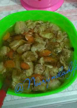 Sop kerewedan sapi simple