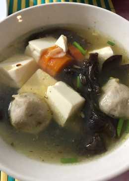 Sup tahu bakso sapi