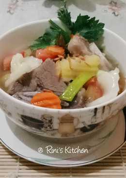 Sop Iga Sapi dan Sayuran #Rabubaru