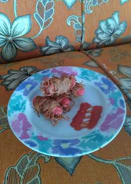 Sosis gulung mi goreng