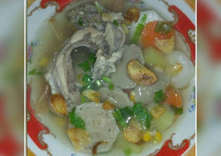 resep lengkap untuk Sop Balungan