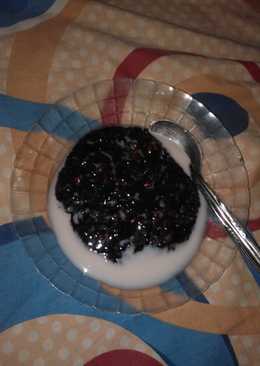 Bubur kacang ijo+ketan hitam