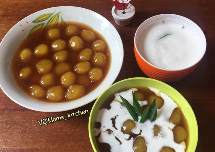 resep Bubur Biji Salak Ubi ala Mommy Nesya ??