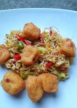 Tumis tauge tahu
