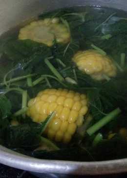 Sayur bayem bening