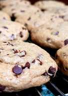 Chewy chocolate chip cookies