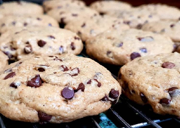 resep masakan Chewy chocolate chip cookies