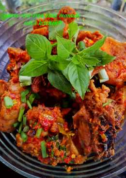 Ayam rica-rica khas manado super pedas